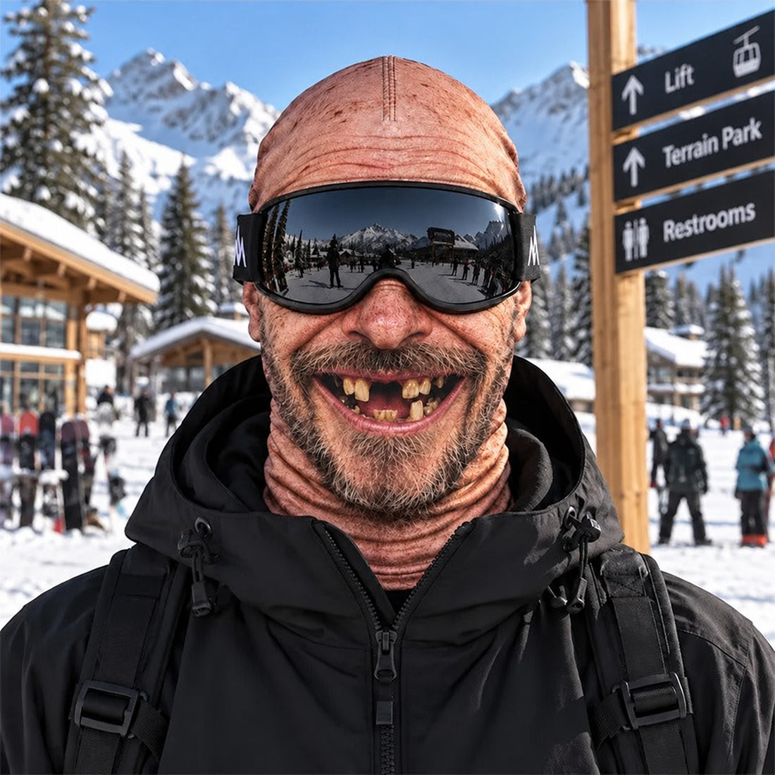 Chuckles — Realistic Face Balaclava 3